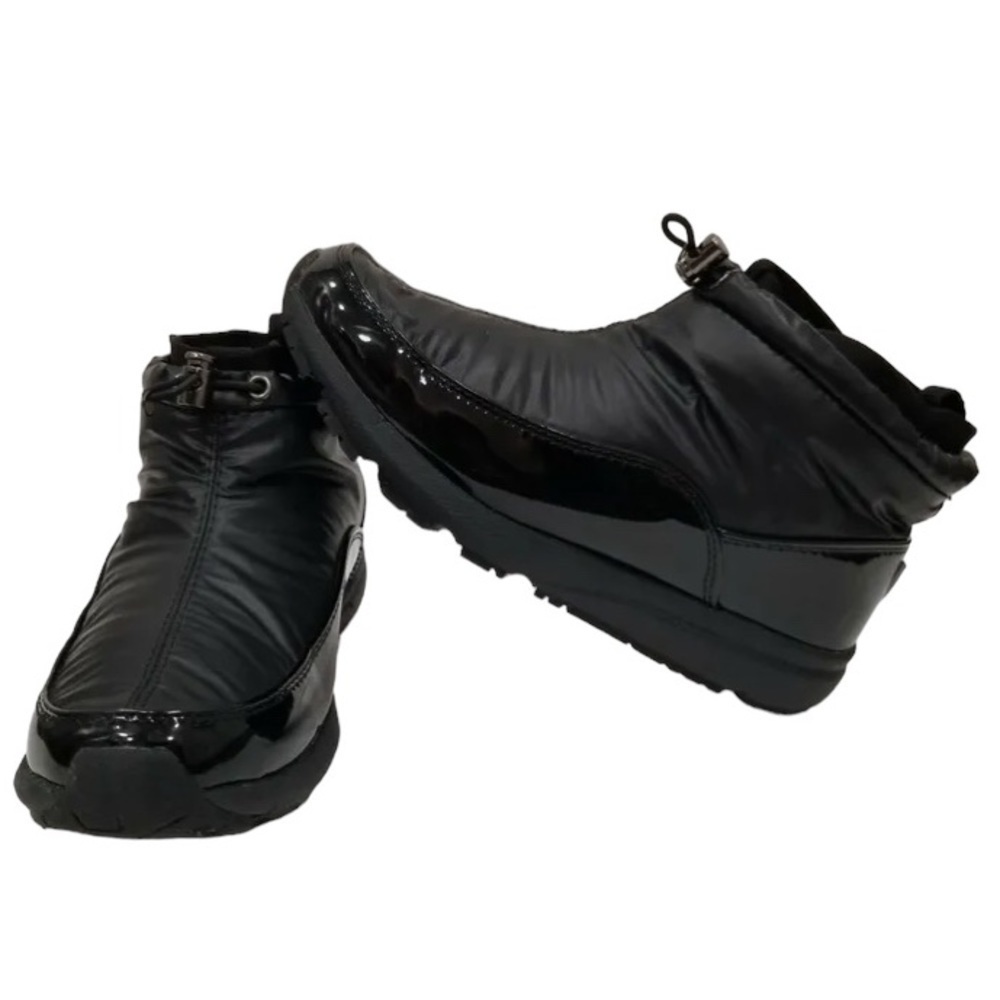 Sporto Cold Barefoot Wool Faux Fur Lined Weatherproof Ankle Boot Black Size 5.5